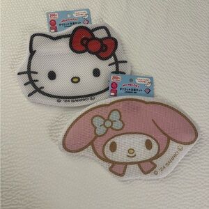 Sanrio Hello Kitty & My Melody Pink Laundry Nets BNWT